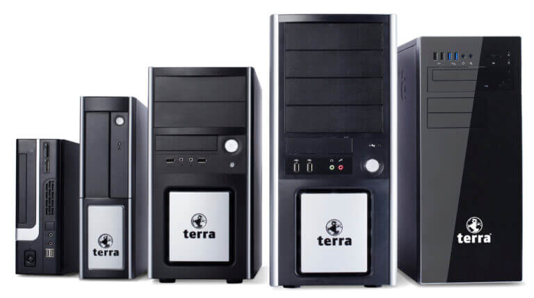 TERRA PC Gehaeusefamilie mit 605