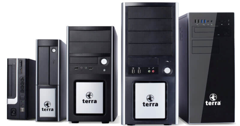 TERRA PC Gehaeusefamilie mit 605